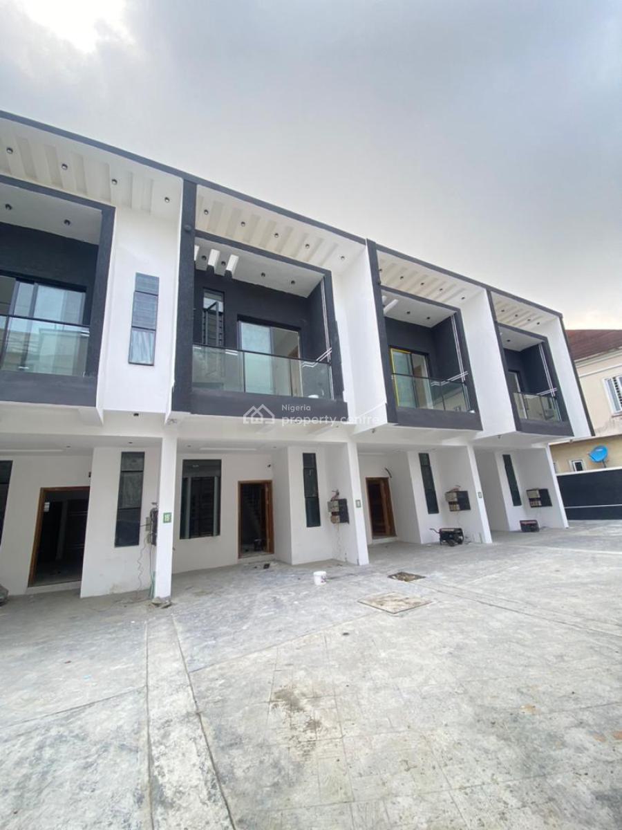 4 Bedroom Terrace Duplex Available at Chevron Toll Gate, Chevron Toll Gate, Lekki, Lagos, Terraced Duplex for Sale