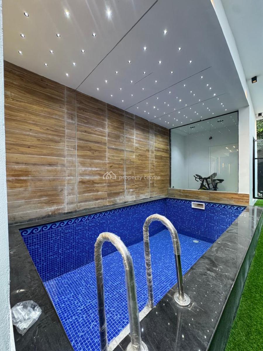 Luxurious 5 Bedroom Fully Detached Duplex with a Gym & Pool, Chevron Lekki Lagos, Lekki, Lagos, Detached Duplex for Sale