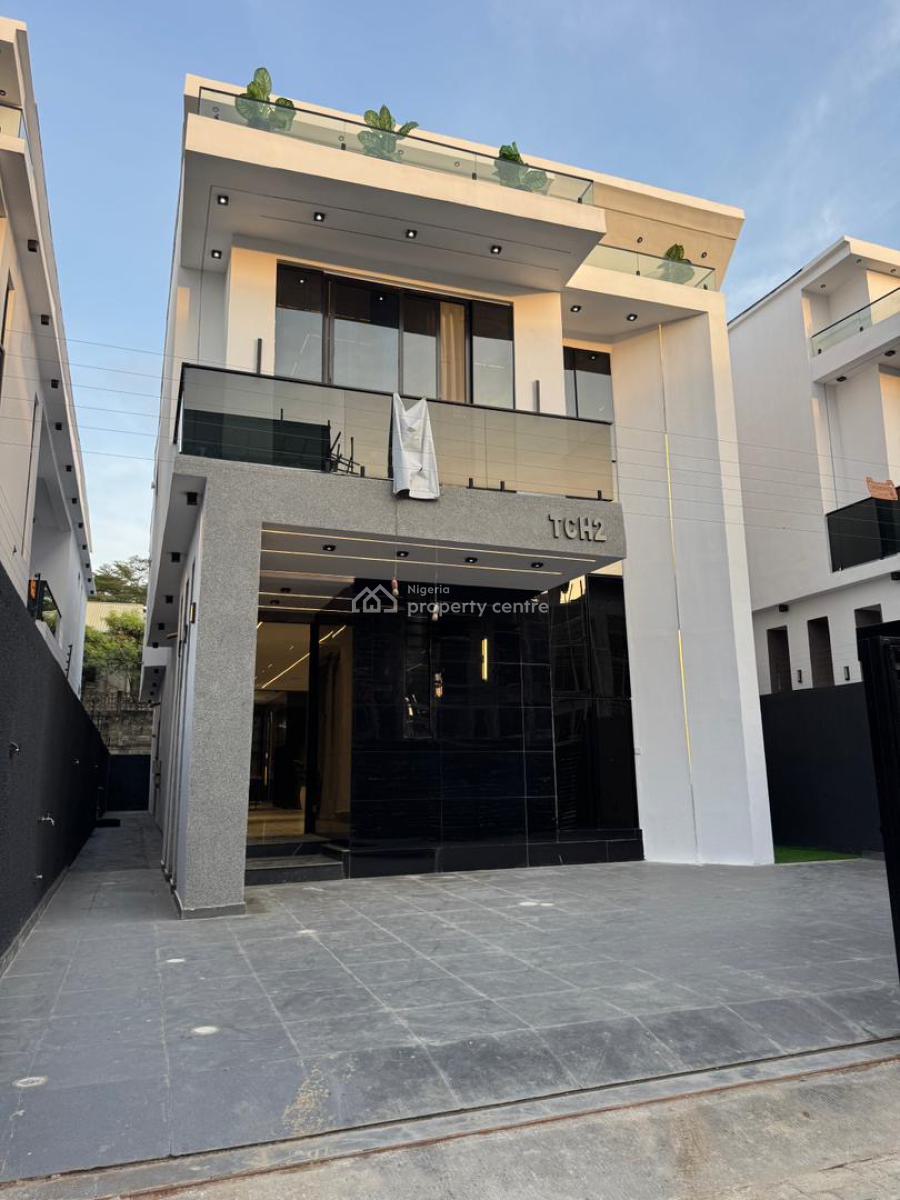 Luxurious 5 Bedroom Fully Detached Duplex with a Gym & Pool, Chevron Lekki Lagos, Lekki, Lagos, Detached Duplex for Sale