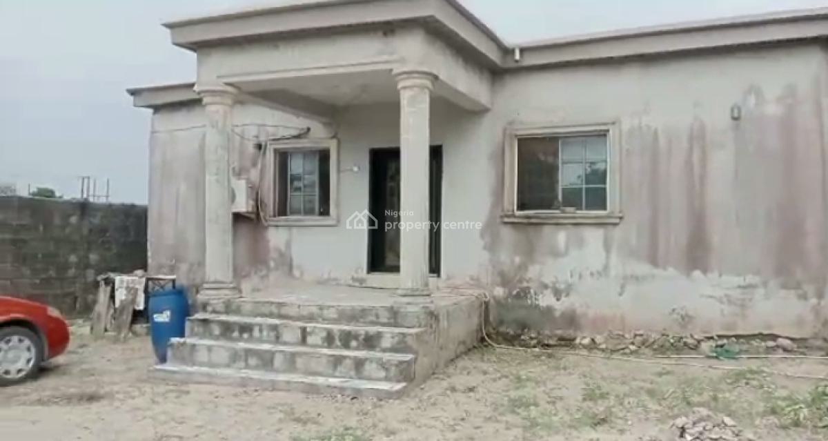 Fenced & Gated Mixed Used Land Accommodating a Standard 3bed Bungalow, Maroko Mobil Road, Ilaje, Ajah, Lagos, Mixed-use Land for Sale