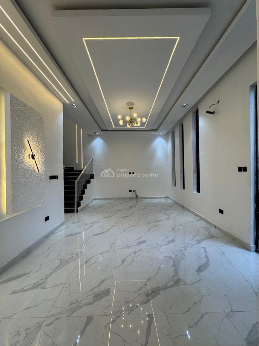 Classy 4 Bedroom Semi- Detached Duplex with Bq, Chevron Drive Lekki Lagos, Lekki, Lagos, Semi-detached Duplex for Sale