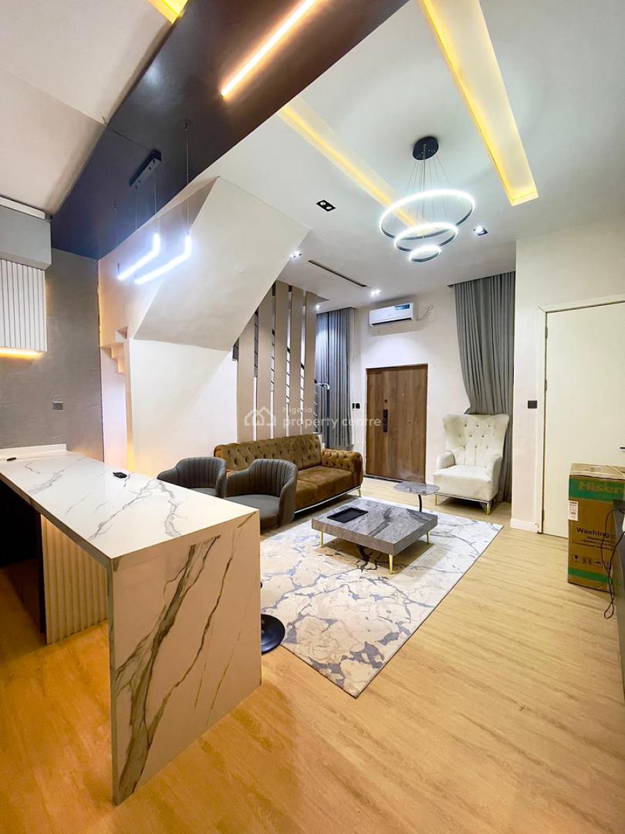 Fully Furnished 2 Bedroom Terrace Duplex, Ajah, Lagos, Terraced Duplex for Rent