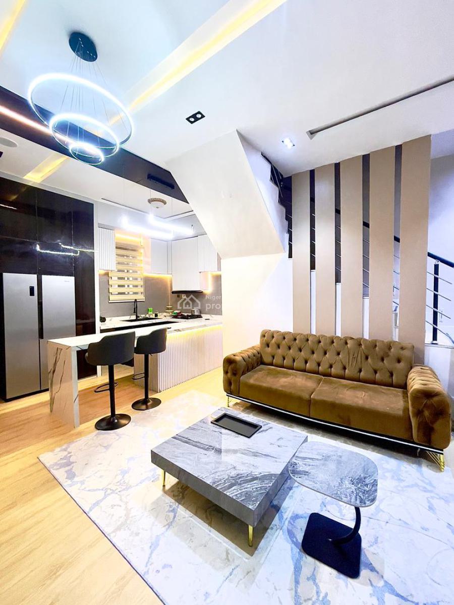 Fully Furnished 2 Bedroom Terrace Duplex, Ajah, Lagos, Terraced Duplex for Rent