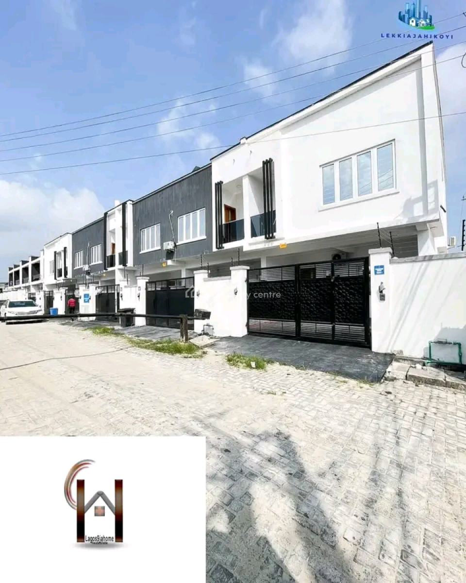 Luxury 3 Bedroom Terraced Duplex with Private Compound, Abraham Adesanya, Ajah, Lagos, Terraced Duplex for Sale