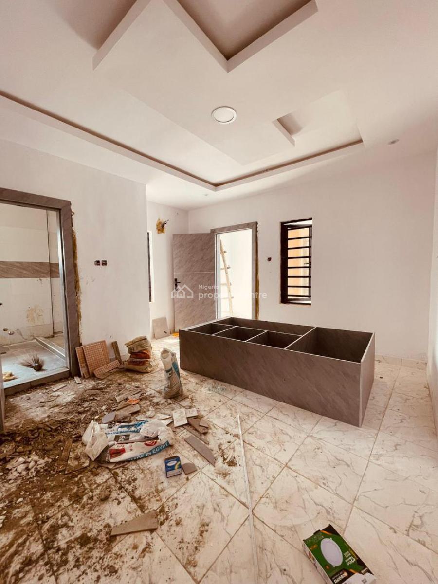 Beautifully Crafted 4 Bedroom Semi Detached Duplex Plus Bq, Exquisitely Designed Home with Bq in a Secured Estate, Gra Phase 1, Magodo, Lagos, Semi-detached Duplex for Sale