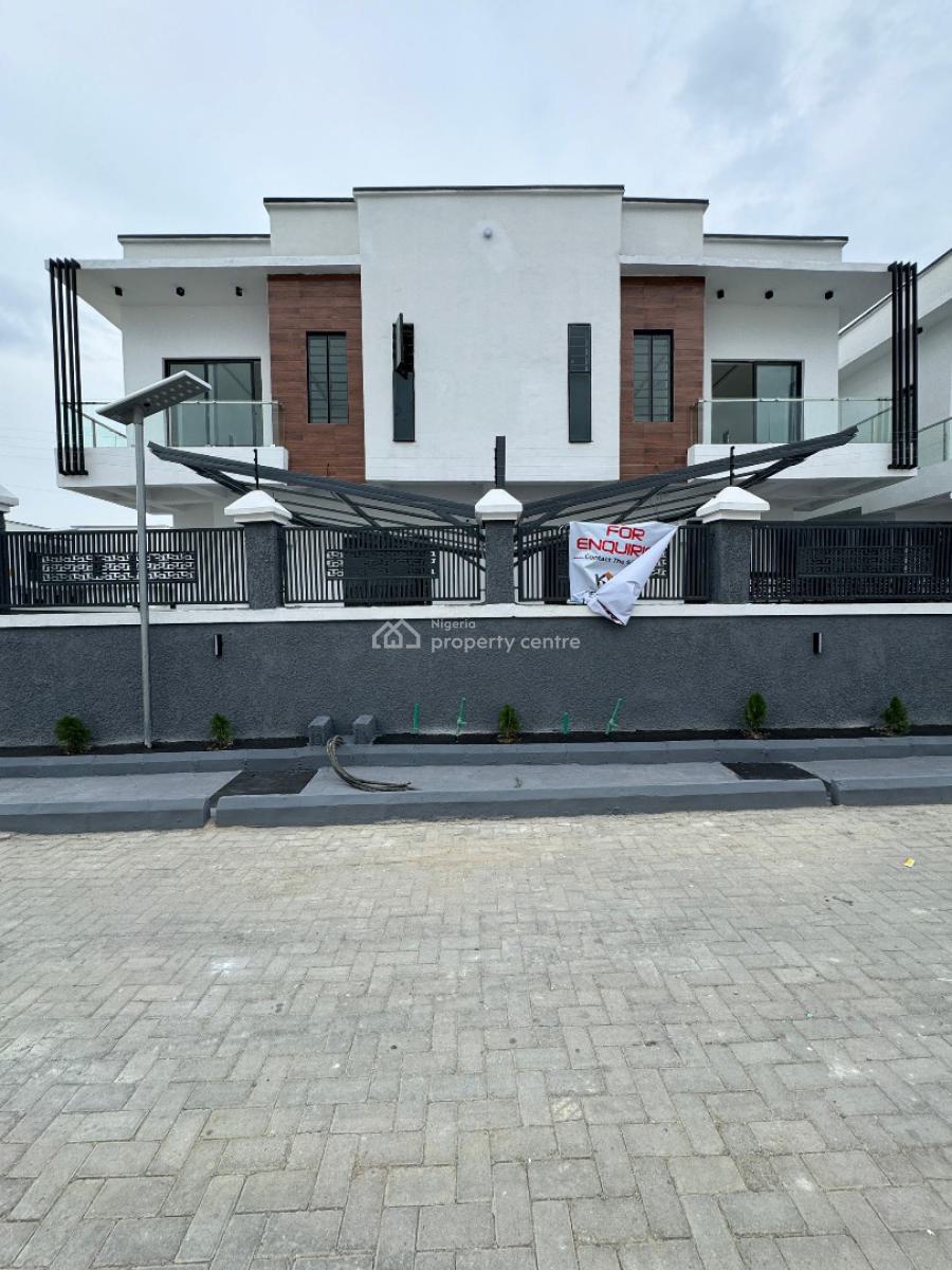 Spacious 4 Bedroom Semi-detached  Duplex with a Bq, Orchid Road, Lekki, Lagos, Semi-detached Duplex for Sale