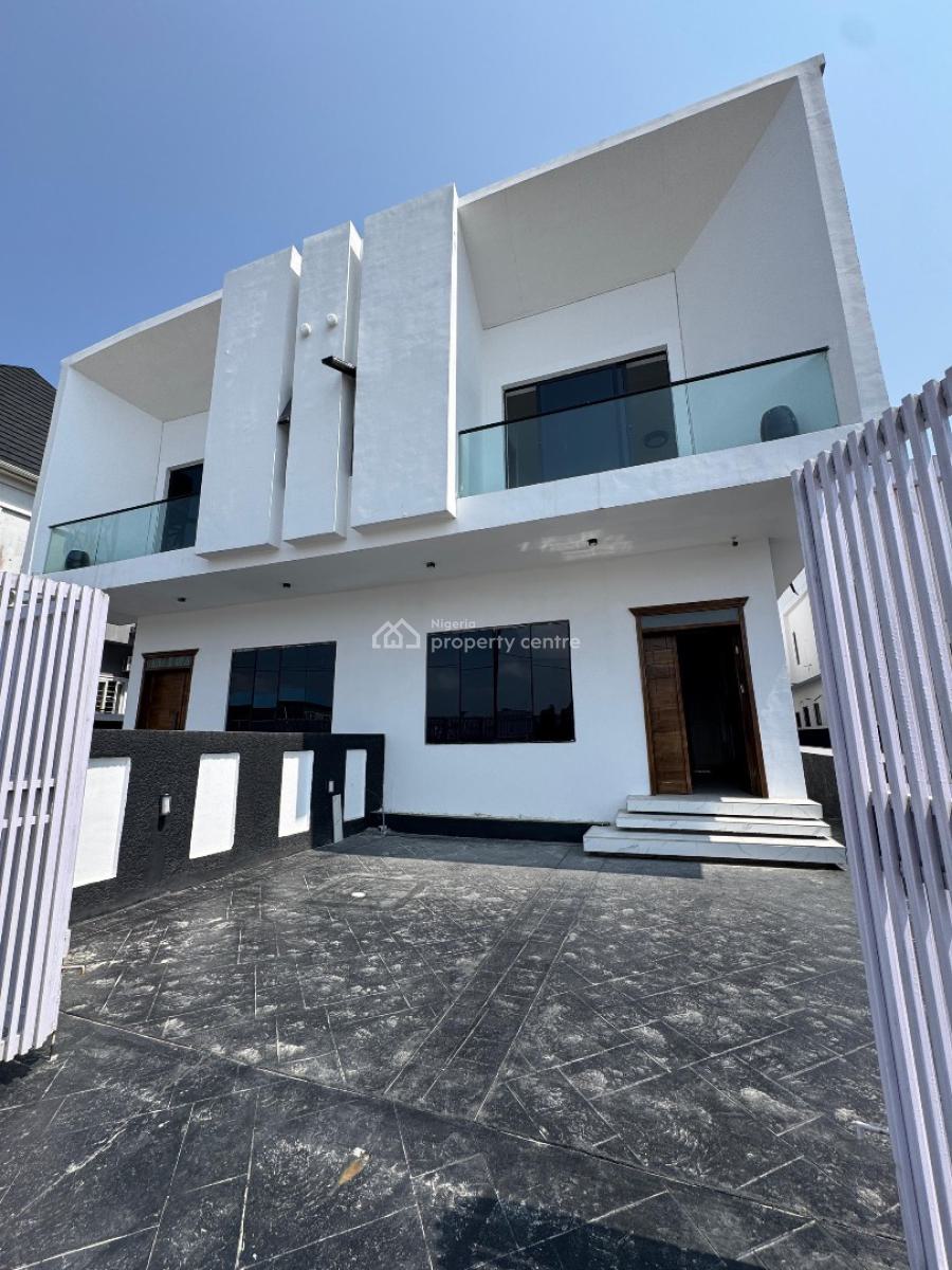 Stunning  4 Bedroom  Semi-detached Duplex with a Bq, Orchid Road, Lekki, Lagos, Semi-detached Duplex for Sale