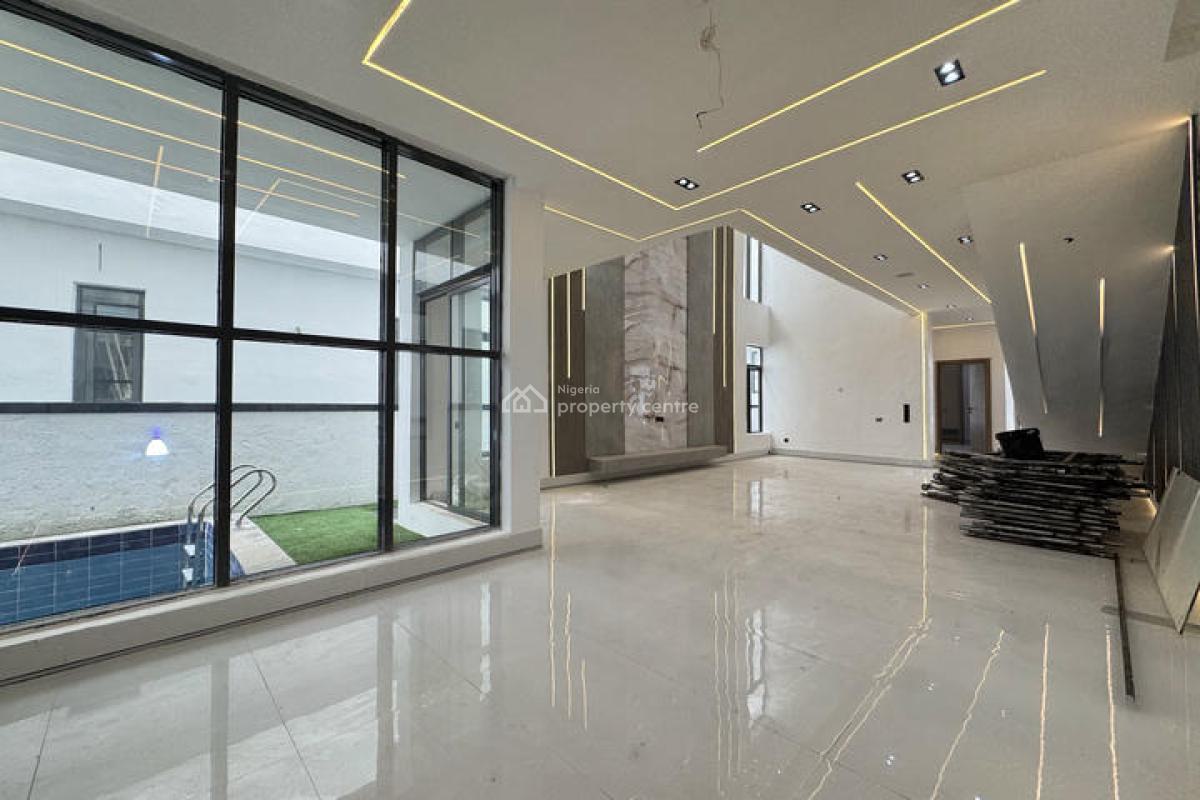Luxury 5 Bedroom Detached Duplex with Swimming Pool and Bq, Ajah, Lagos, Detached Duplex for Sale