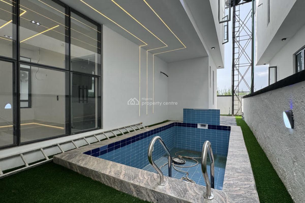 Luxury 5 Bedroom Detached Duplex with Swimming Pool and Bq, Ajah, Lagos, Detached Duplex for Sale