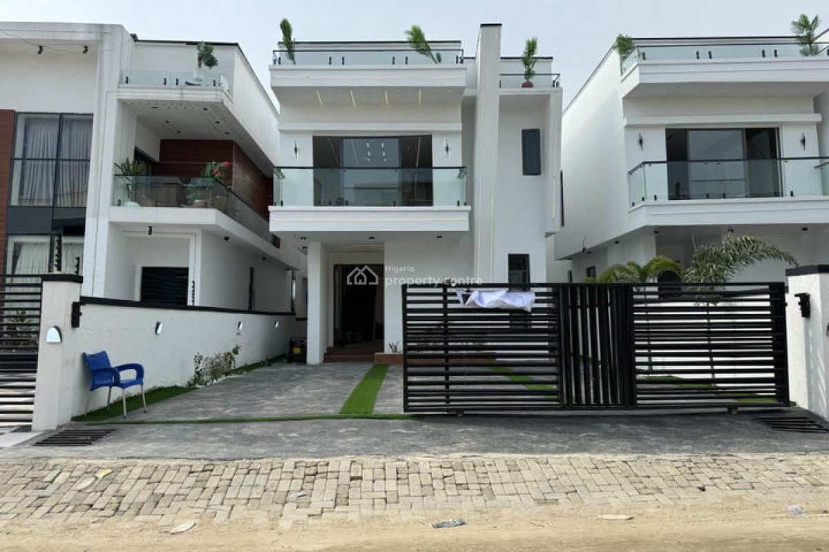 Luxury 5 Bedroom Detached Duplex with Swimming Pool and Bq, Ajah, Lagos, Detached Duplex for Sale