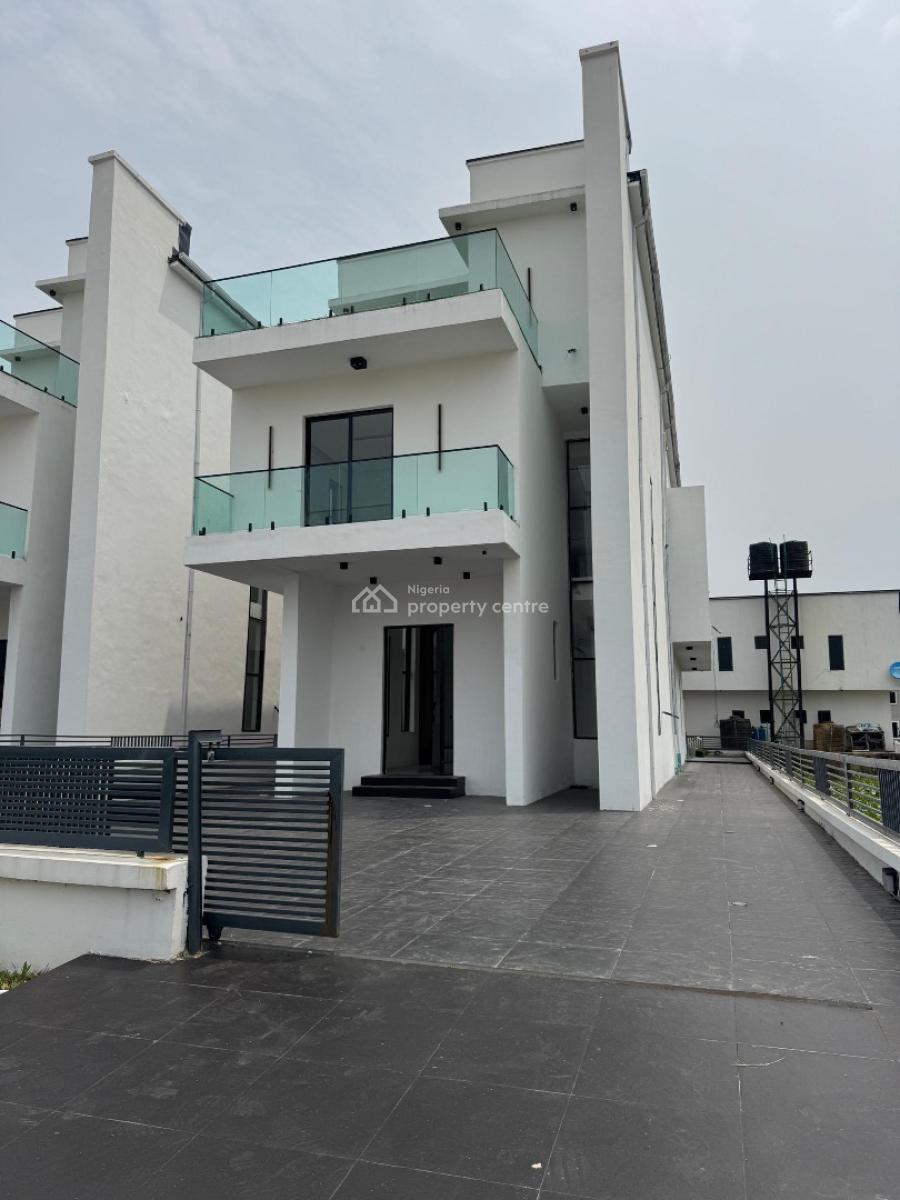 Unique 5 Bedroom Detached Duplex with Bq  and a Pool, Lekki, Lagos, Detached Duplex for Sale