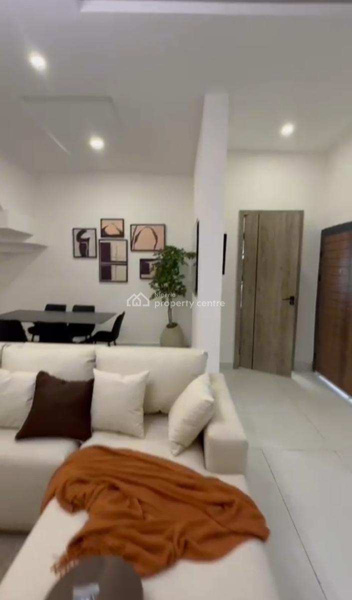 Beautifully Furnished 4 Bedrooms Serviced Duplex with Boyz Quarter, Delight Residence Estate Orchid Road, Lekki, Lagos, Semi-detached Duplex for Rent
