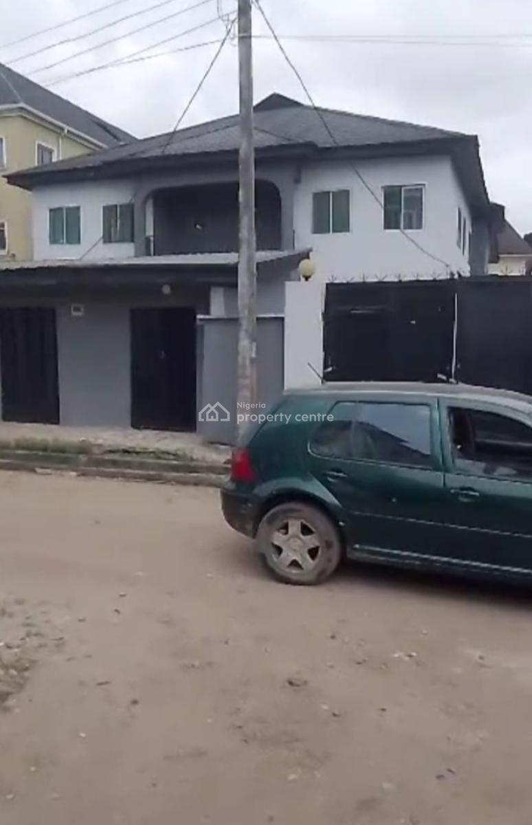 Vacant Block of 4 Flats with Shops [video Available on Request], Off Ago Palace Way By Community Road, Okota, Isolo, Lagos, Block of Flats for Sale