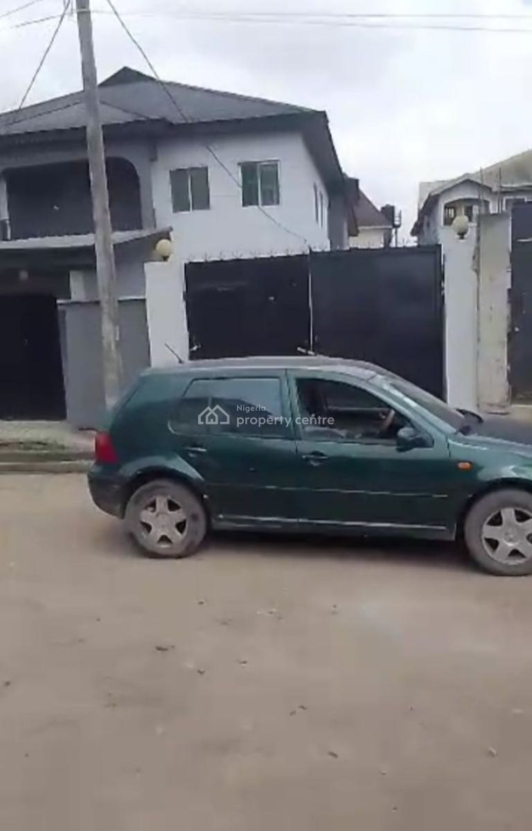 Vacant Block of 4 Flats with Shops [video Available on Request], Off Ago Palace Way By Community Road, Okota, Isolo, Lagos, Block of Flats for Sale