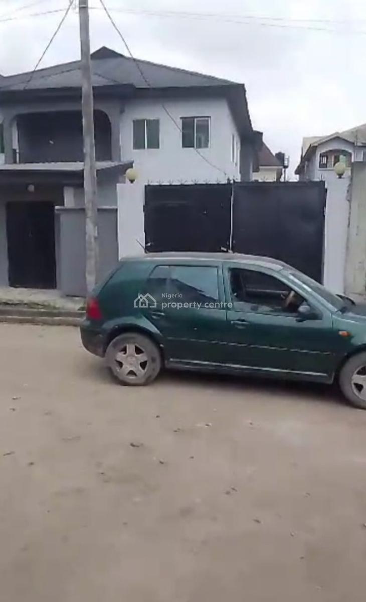 Vacant Block of 4 Flats with Shops [video Available on Request], Off Ago Palace Way By Community Road, Okota, Isolo, Lagos, Block of Flats for Sale