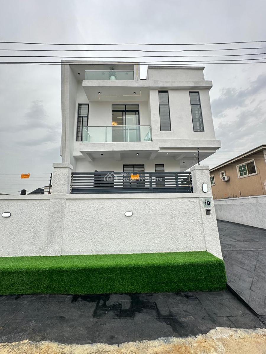 Exquisite Luxury Spacious 5 Bedroom Fully Detached Duplex with Bq, Sweet 5 Bedroom in a Serene Neighborhood, Ajah Lekki, Ajah, Lagos, Detached Duplex for Sale