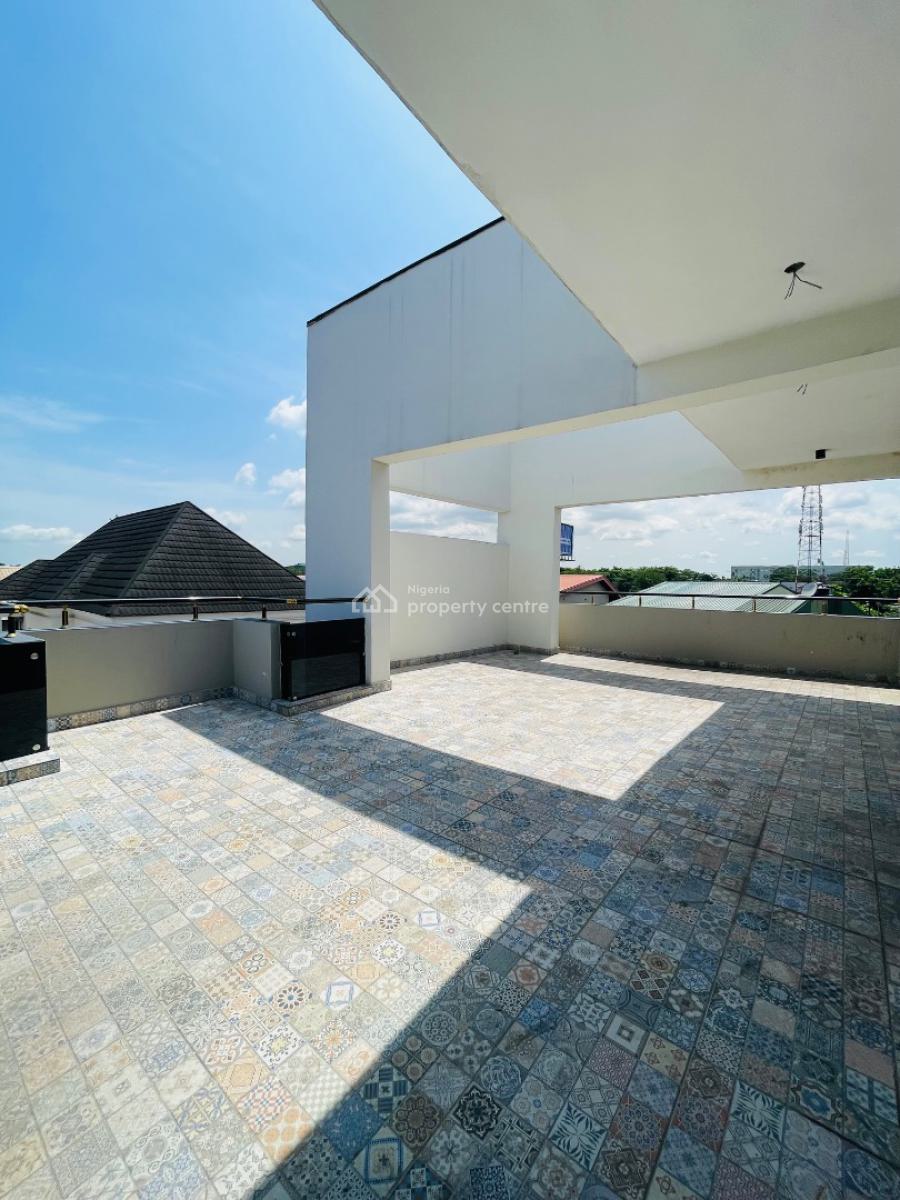 Beautifully Crafted 5 Bedroom Fully Detached Duplex Plus Bq, Stunningly Designed Home with Bq, Pool, Cinema, Study, Roof Terrace, Gra Phase 2, Magodo, Lagos, Detached Duplex for Sale