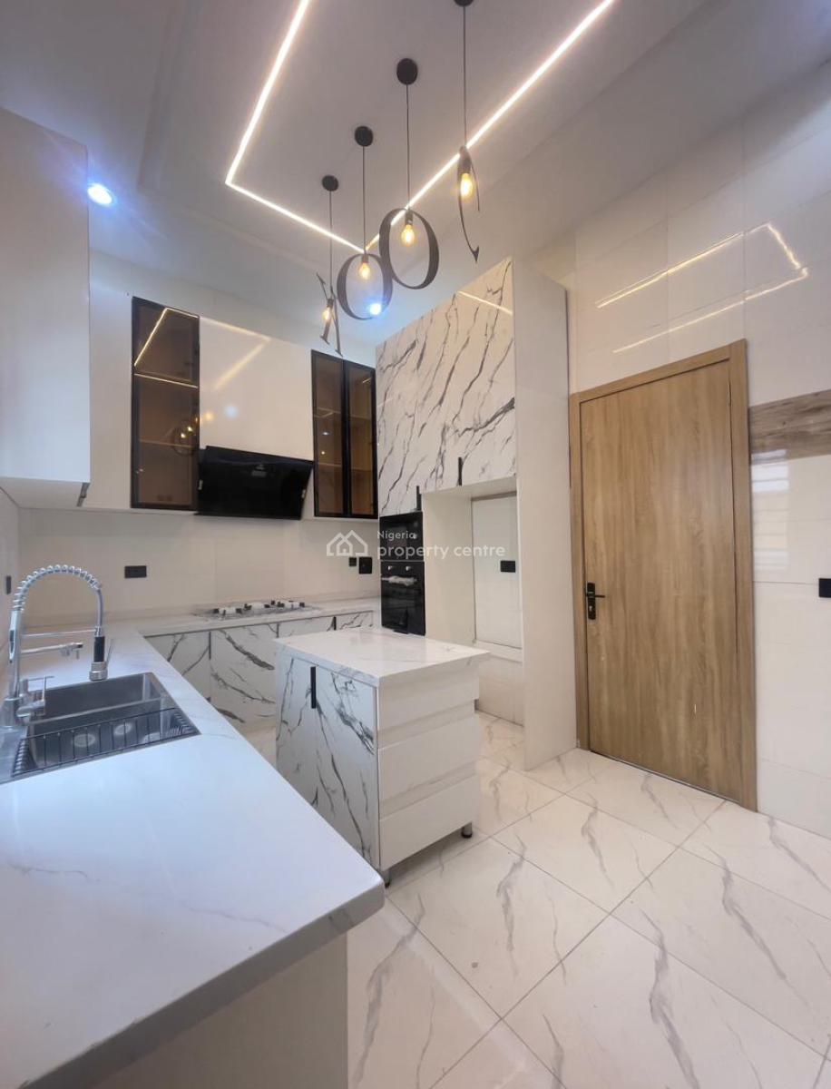 Luxury 4 Bedroom Detached Duplex with Staircase Motion Sensor Light, Ajah, Lekki, Lagos, Detached Duplex for Sale