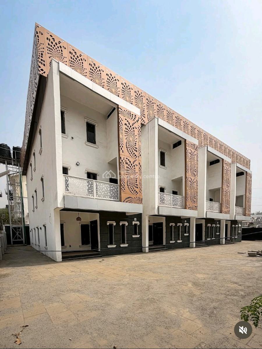 Structurally Sound and Impeccably Built 4-bedroom Terraced Duplex, Guzape District, Abuja, House for Sale