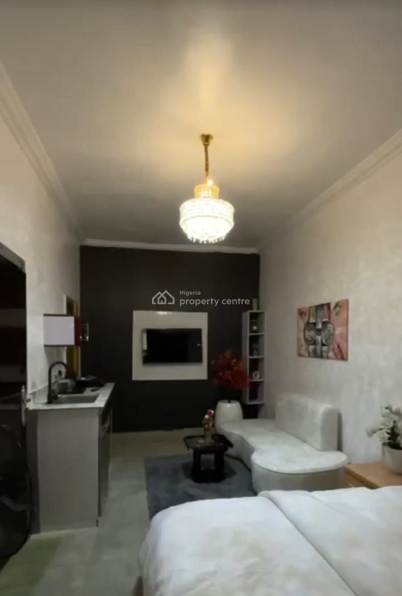 Aesthetic Luxury Furnished Studio Apartments, Chevron Drive, Lekki, Lagos, Self Contain (single Rooms) Short Let