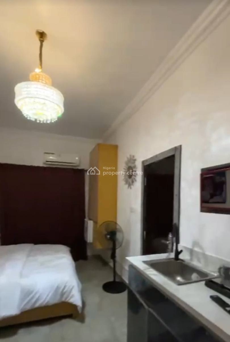 Aesthetic Luxury Furnished Studio Apartments, Chevron Drive, Lekki, Lagos, Self Contain (single Rooms) Short Let