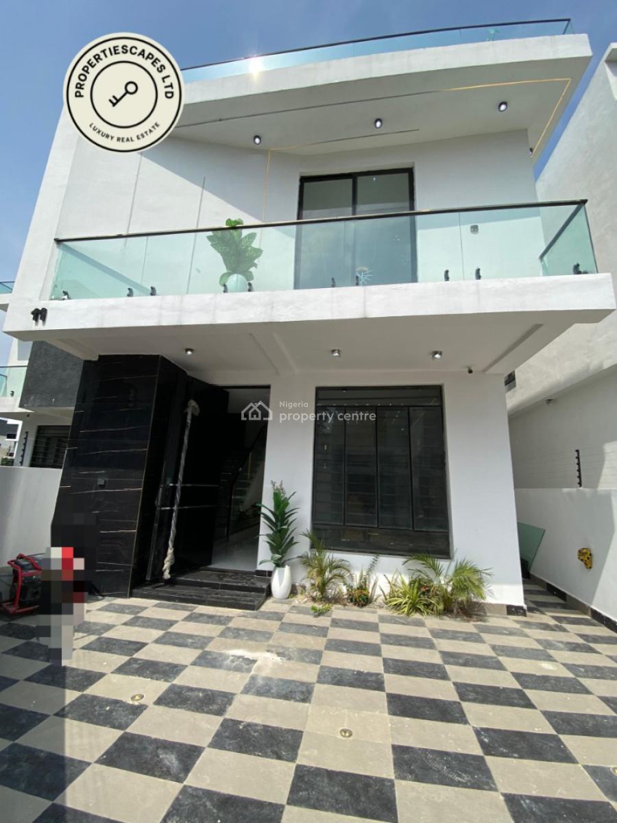 a Nicely Built 4 Bedroom Fully Detached Duplex with Bq., Orchid, Lekki, Lagos, House for Sale