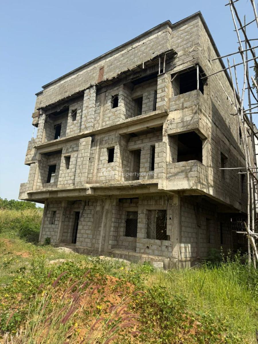 6 Bedroom Detached Duplex (carcass), Life Camp, Abuja, Detached Duplex for Sale