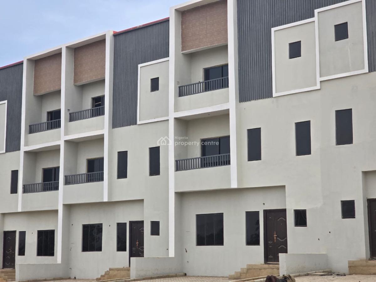4-bedroom Terrace Duplex with Bq (pre-finished), Sunnyvale Garden, Kabusa, Abuja, Terraced Duplex for Sale