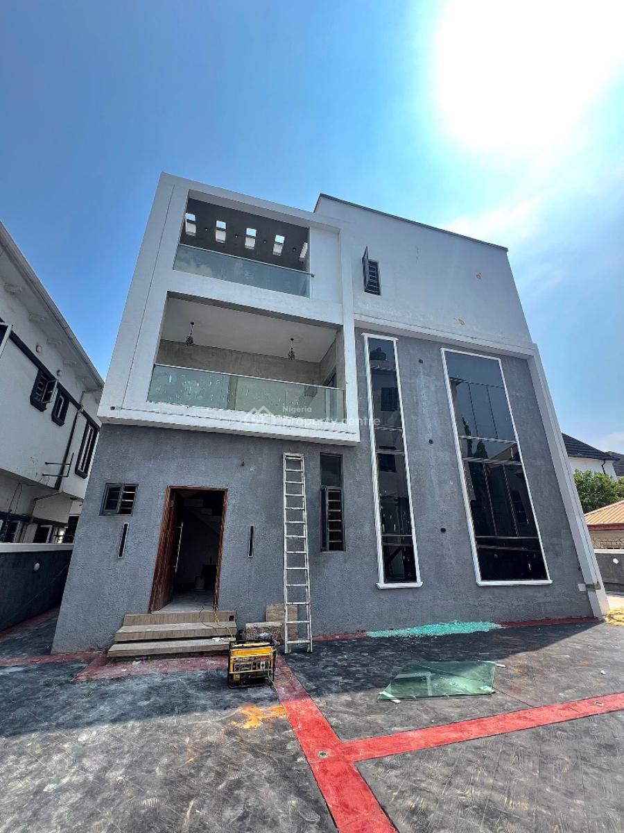 5 Bedroom Fully Detached House + Bq, Osapa, Lekki, Lagos, Flat / Apartment for Rent