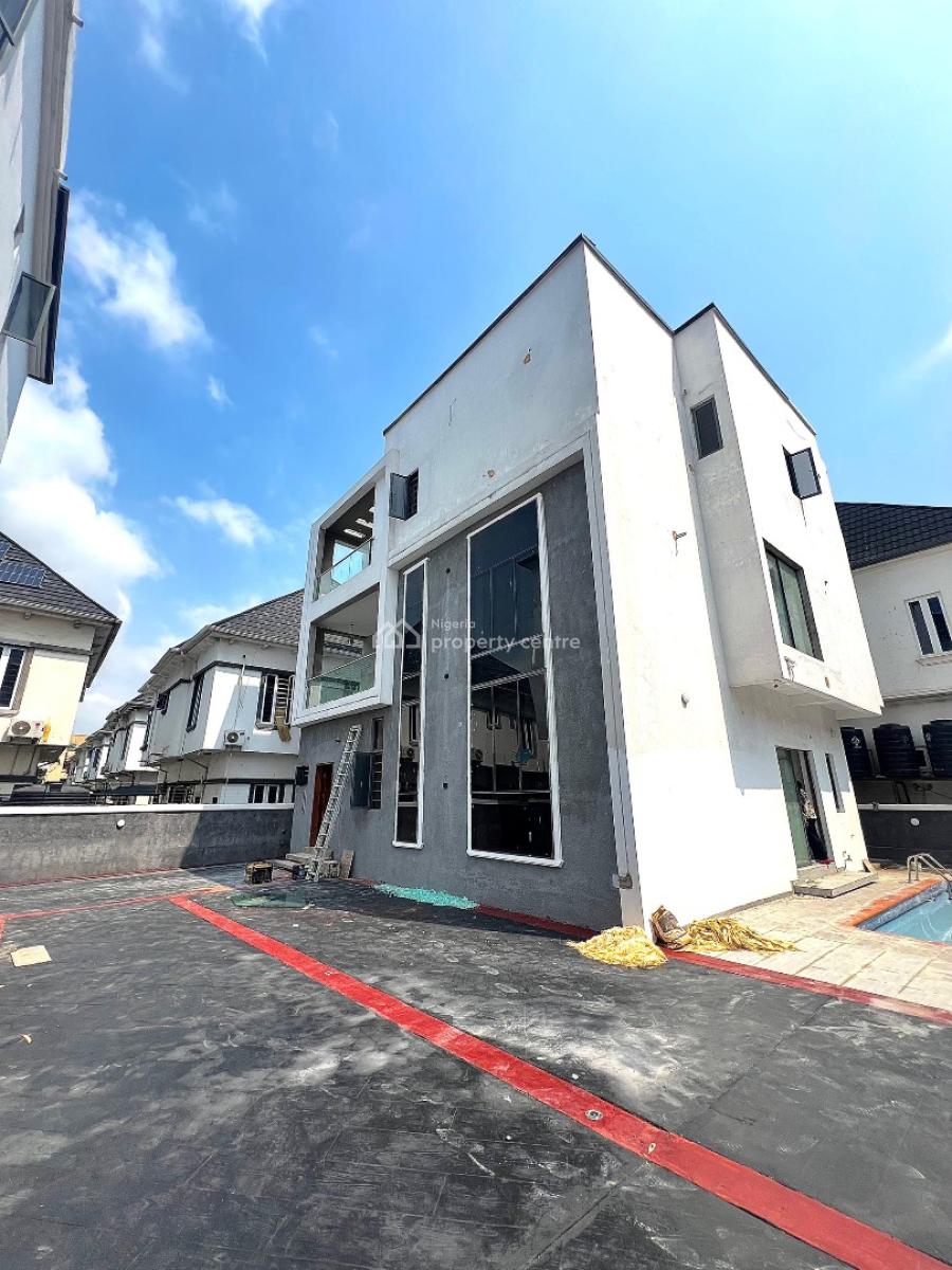 5 Bedroom Fully Detached House + Bq, Osapa, Lekki, Lagos, Flat / Apartment for Rent