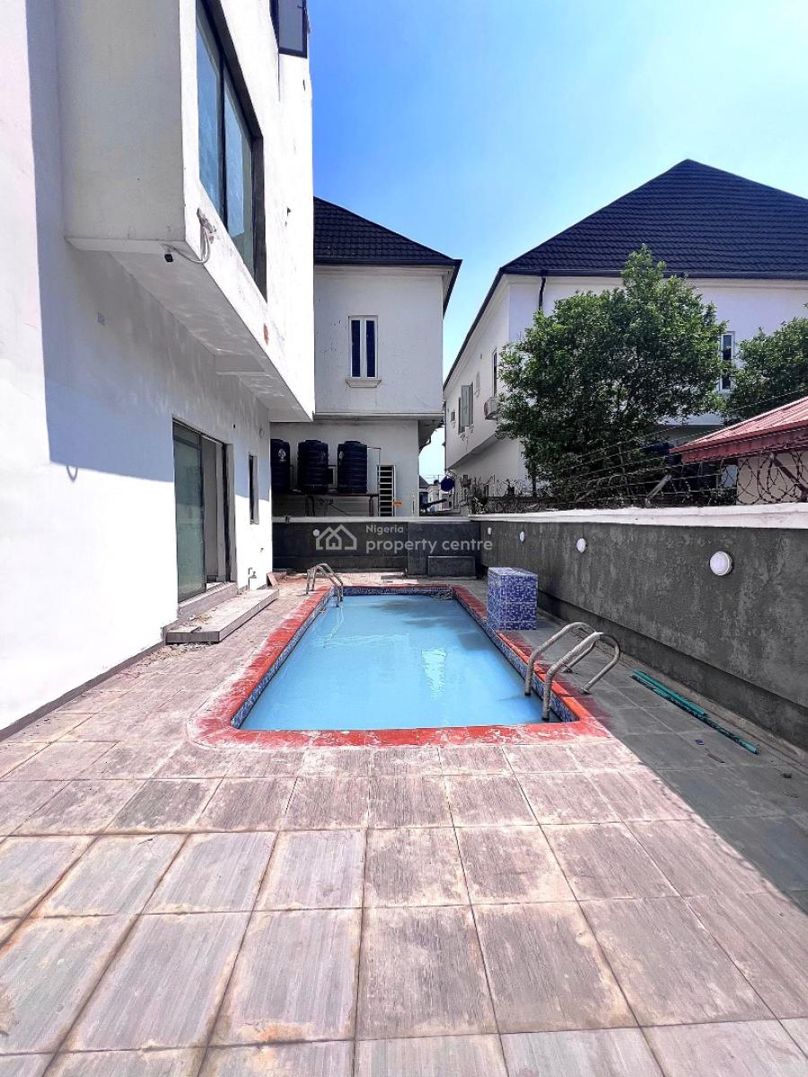 5 Bedroom Fully Detached House + Bq, Osapa, Lekki, Lagos, Flat / Apartment for Rent