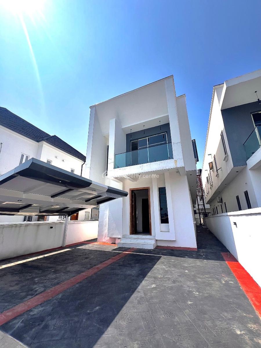 5 Bedroom Fully Detached Duplex + Bq, Osapa, Lekki, Lagos, Flat / Apartment for Sale