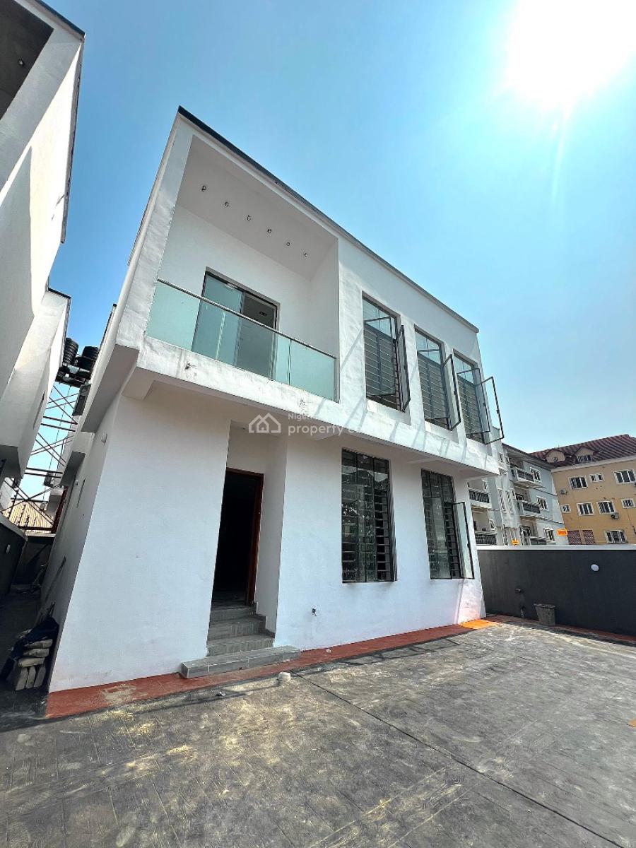 4 Bedroom Fully Detached House + Bq, Osapa, Lekki, Lagos, Flat / Apartment for Rent