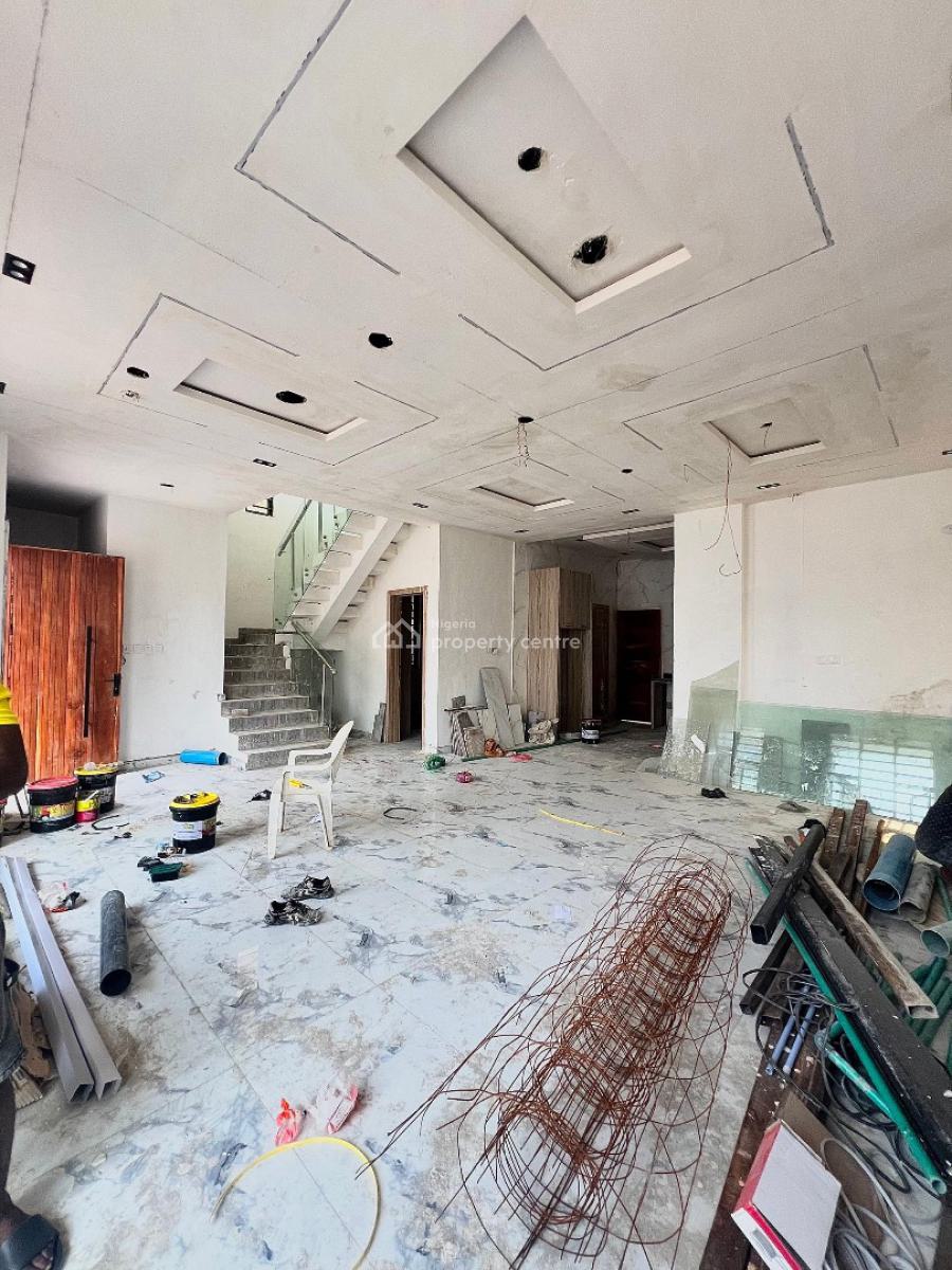 4 Bedroom Fully Detached House + Bq, Osapa, Lekki, Lagos, Flat / Apartment for Rent