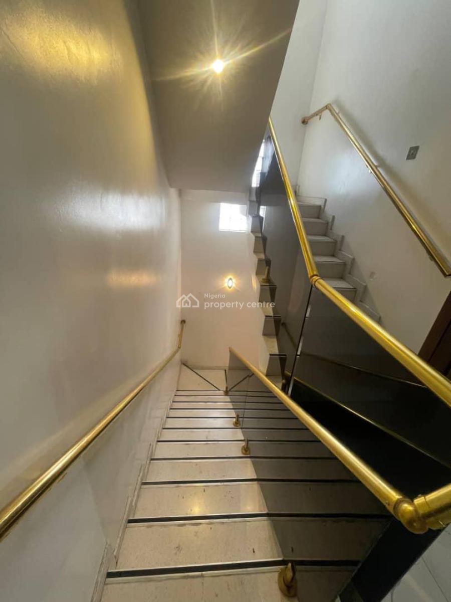 Newly Built 5 Bedroom Fully Detached Home with 2 Miniflat Apartment, B, Executively Built Home with Cinema, Study, 2 Units of Mini Flat Bq, Gra Phase 2, Magodo, Lagos, Detached Duplex for Sale