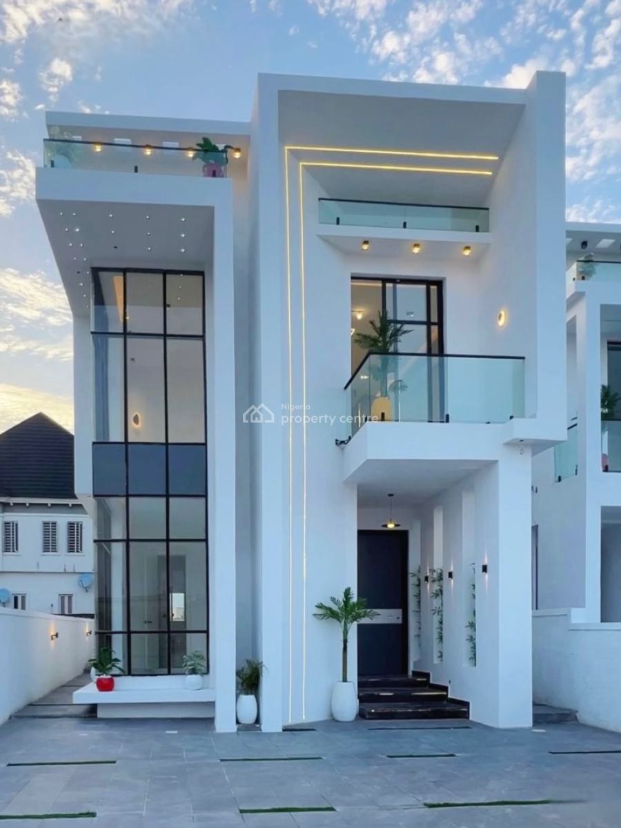 5 Bedroom Fully Detached House with a Pool, Chevron Lekki, Lekki, Lagos, Detached Duplex for Sale