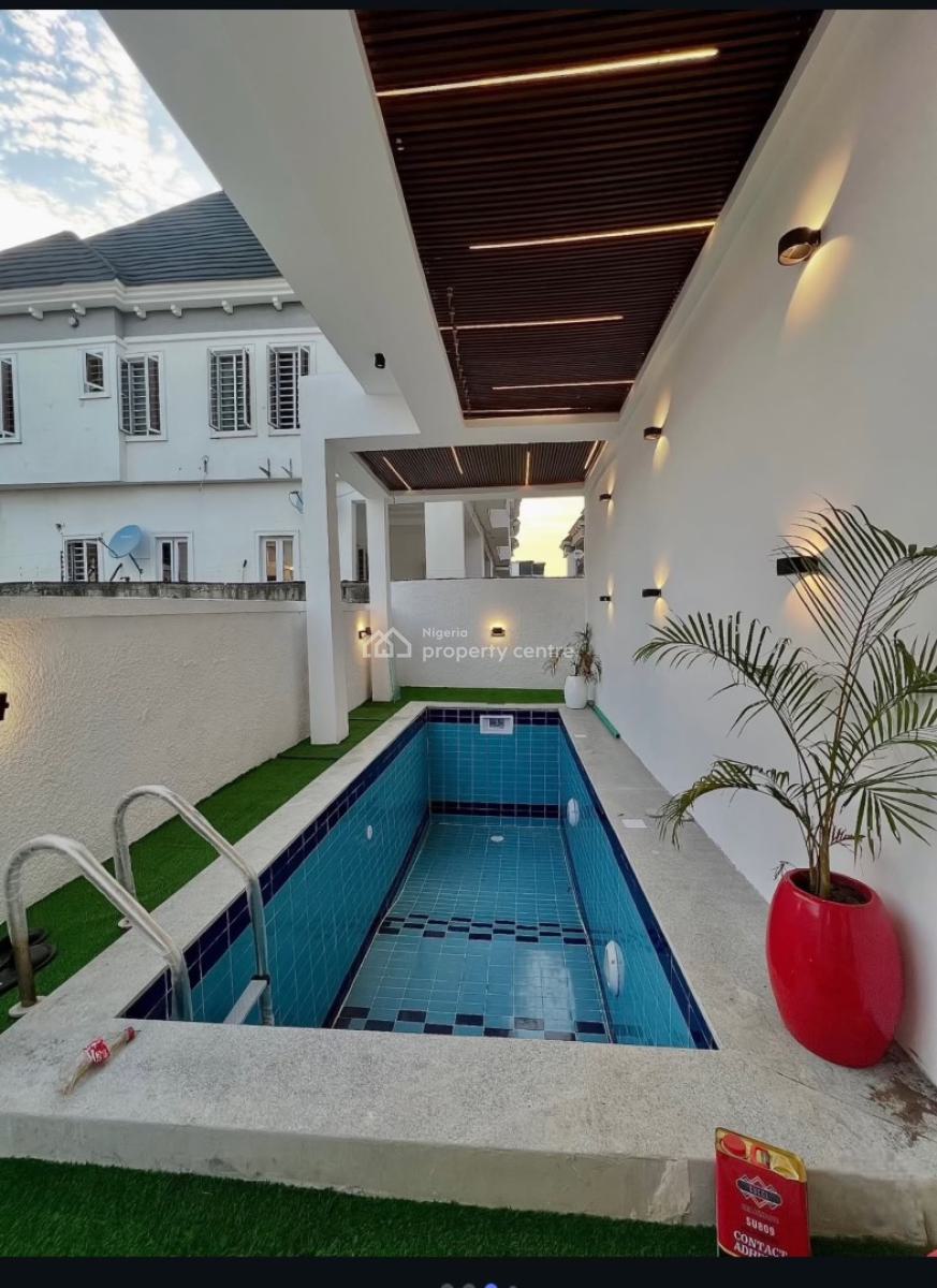 5 Bedroom Fully Detached House with a Pool, Chevron Lekki, Lekki, Lagos, Detached Duplex for Sale