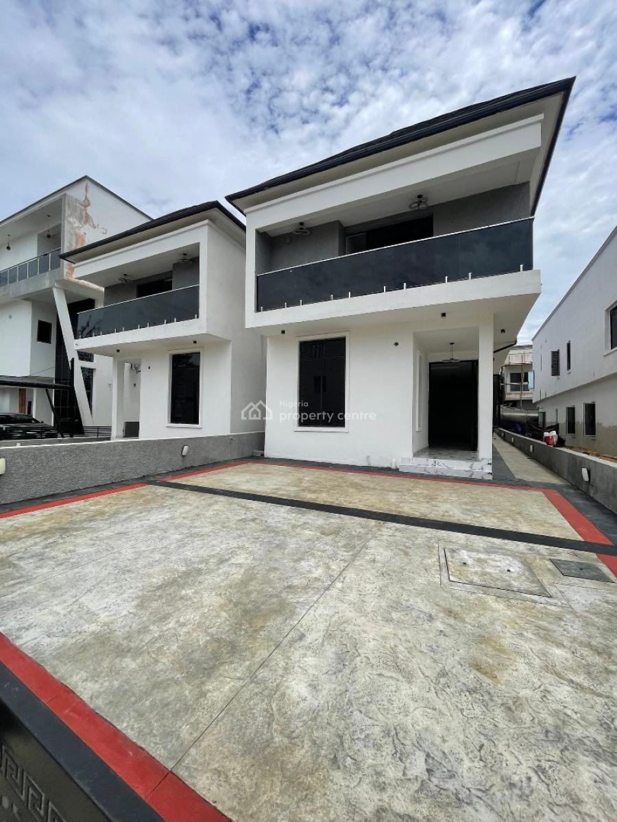 Spacious 4bedroom Semi Detached Duplex with Bq and Pool, Ikota, Lekki, Lagos, Semi-detached Duplex for Sale