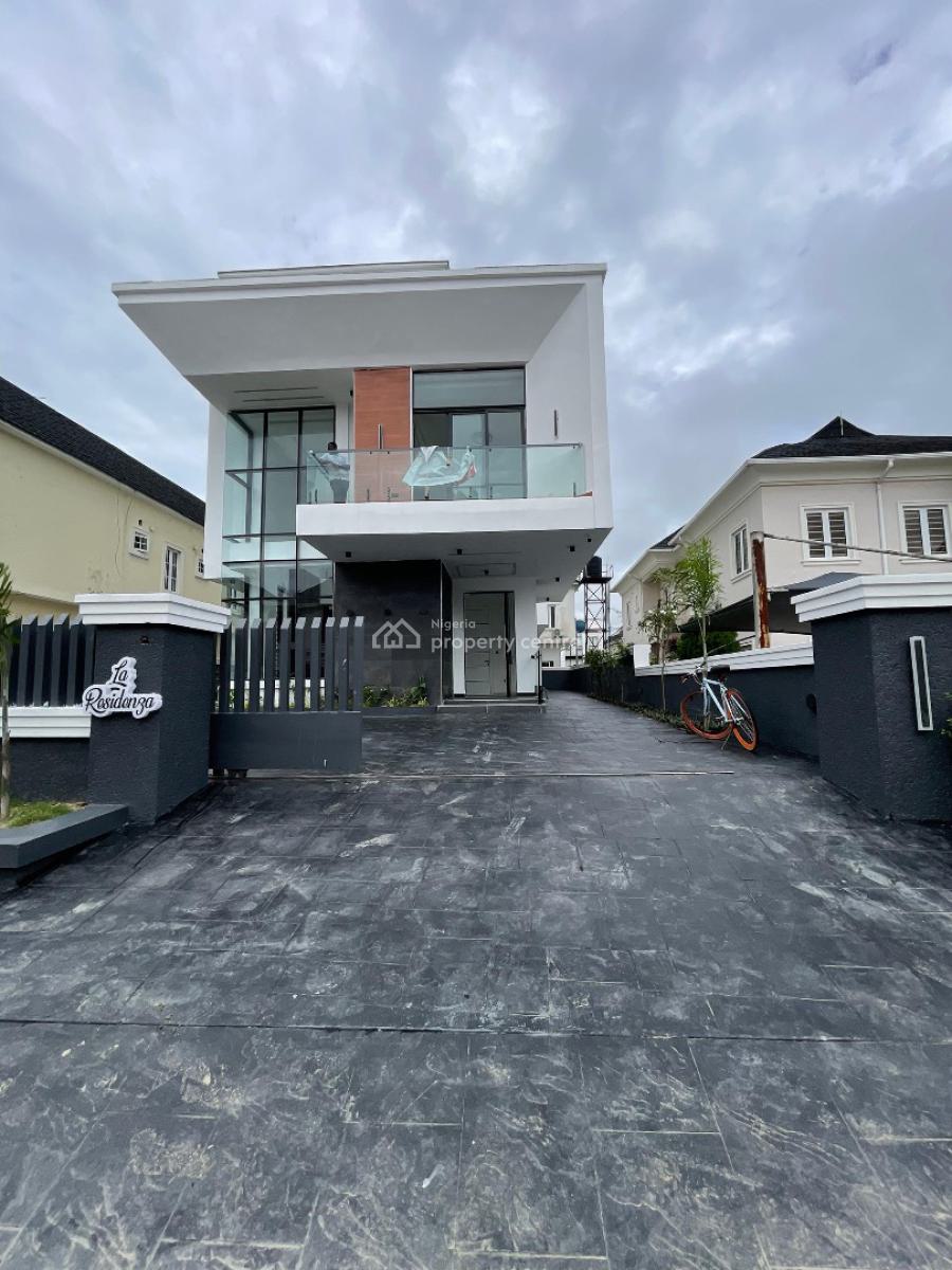 Exquisitely Built 5 Bedroom  with Cinema, Open Terrace, Pool, Gym, Stu, Ikota, Lekki, Lagos, Detached Duplex for Sale