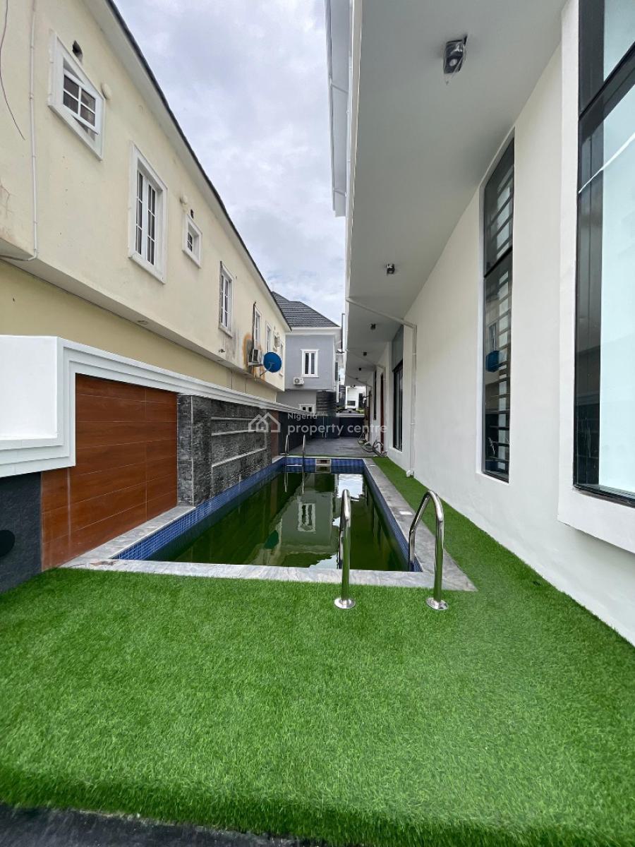 Exquisitely Built 5 Bedroom  with Cinema, Open Terrace, Pool, Gym, Stu, Ikota, Lekki, Lagos, Detached Duplex for Sale