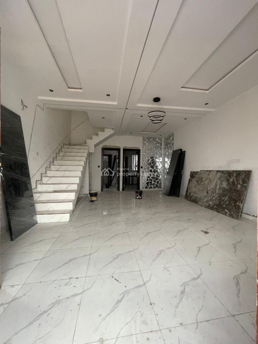 Well Built 4 Semi Detached Duplex with Bq and Self Compound in a Seren, Ikota, Lekki, Lagos, Semi-detached Duplex for Sale