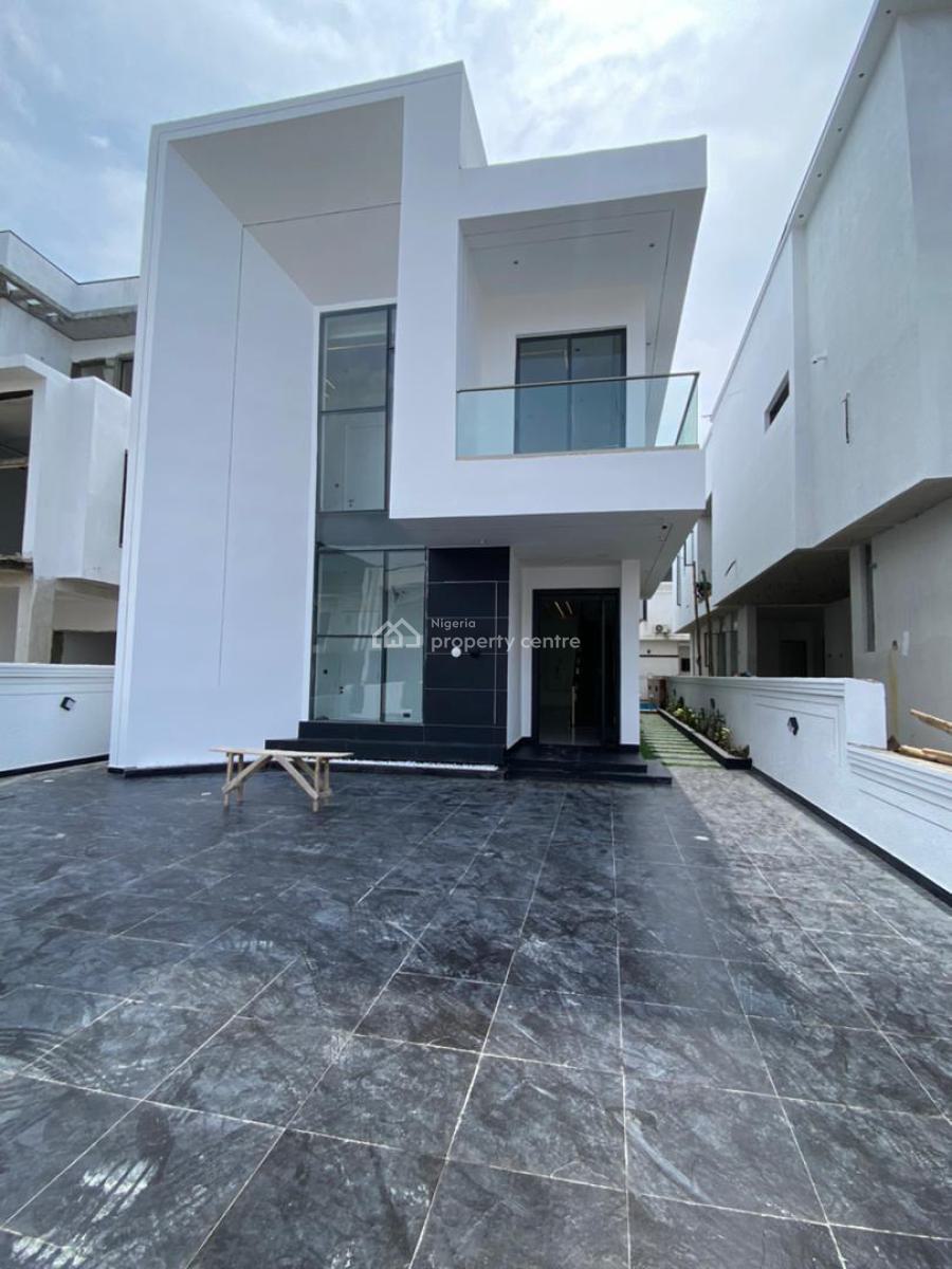 Luxury 5 Bedroom Detached Duplex with a Pool, Bq in a Secured Estate, Lekki County Homes, Megamound, Ikota, Lekki, Lagos, Detached Duplex for Sale