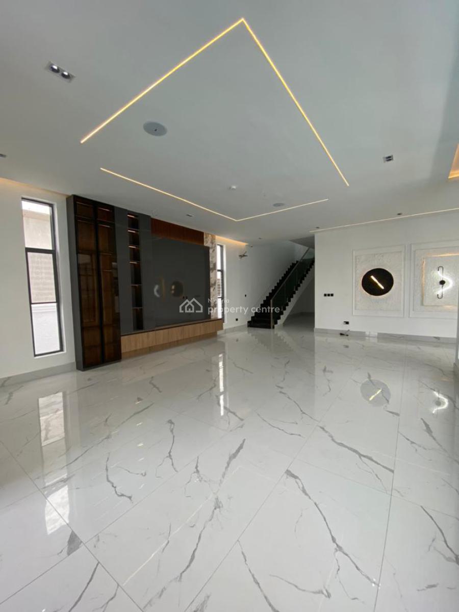 Luxury 5 Bedroom Detached Duplex with a Pool, Bq in a Secured Estate, Lekki County Homes, Megamound, Ikota, Lekki, Lagos, Detached Duplex for Sale