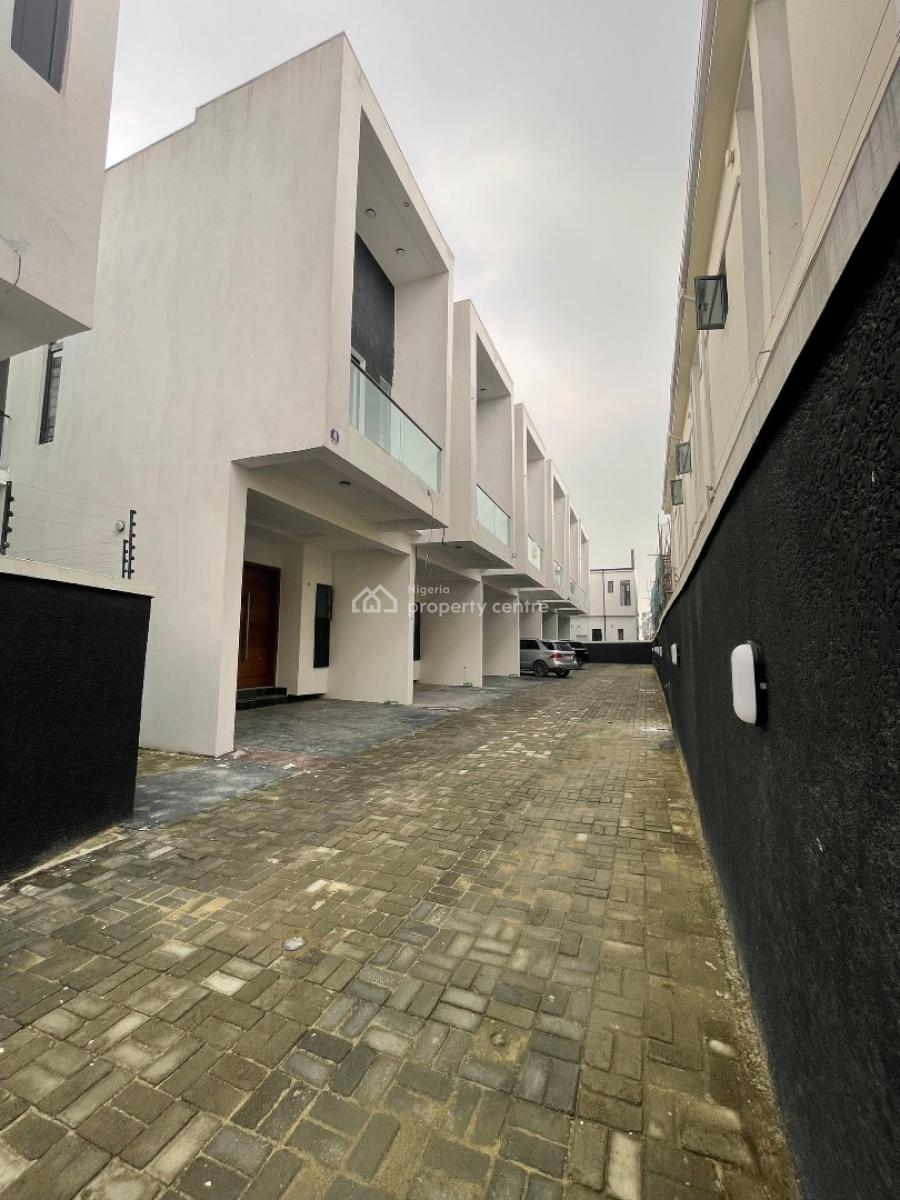 Modern 4 Bedrooms Terraced Duplex in a Serene Environment, Lekki, Lagos, Detached Duplex for Sale
