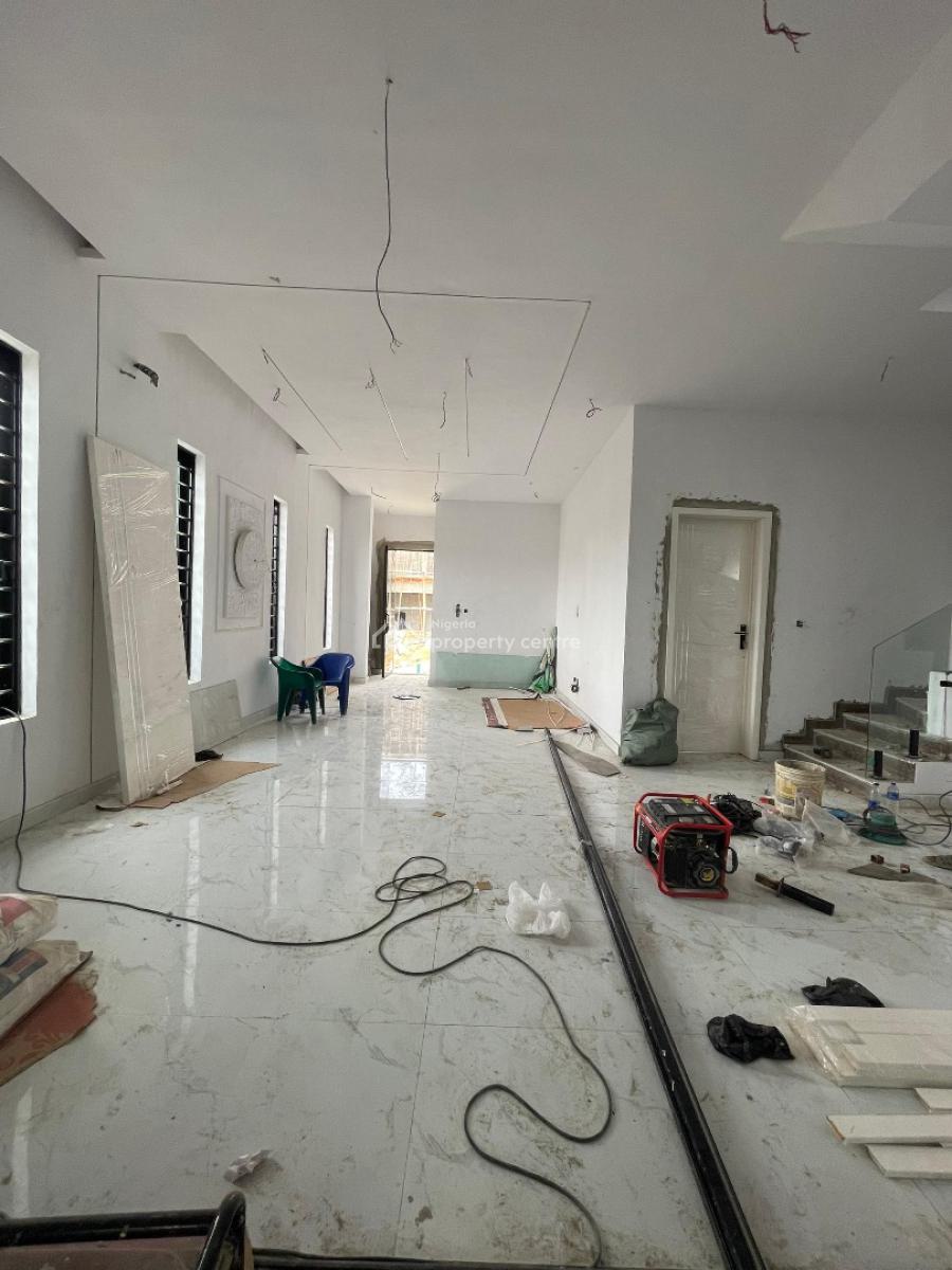 90% Complete 5 Bedroom Detached Duplex with Swimming Pool and Bq, Ikota, Lekki, Lagos, Detached Duplex for Sale