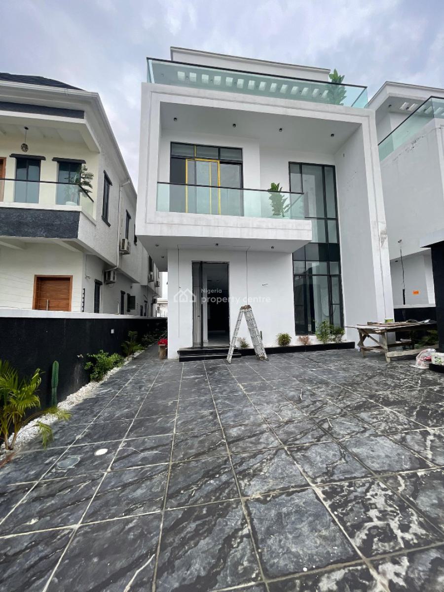 Luxury 5 Bedroom Detached with Bq, Open Terrace, Cinema,,gym and Pool, Ikota, Lekki, Lagos, Detached Duplex for Sale