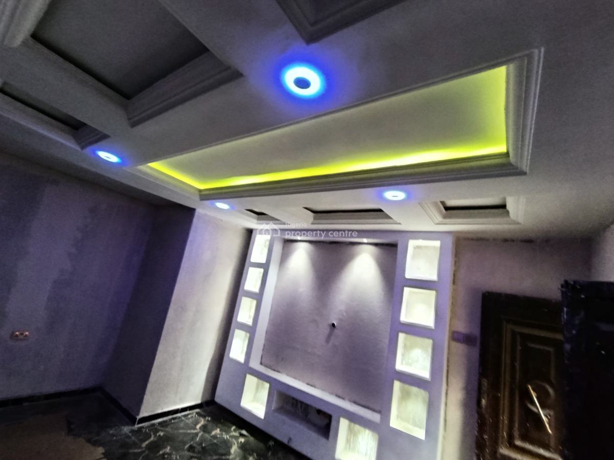 Newly Built Mini Flat Pop Ceiling Prepaid Meter 9ice Kitchen with Cabi, Isheri Egbeda Lagos, Alimosho, Lagos, Mini Flat (room and Parlour) for Rent