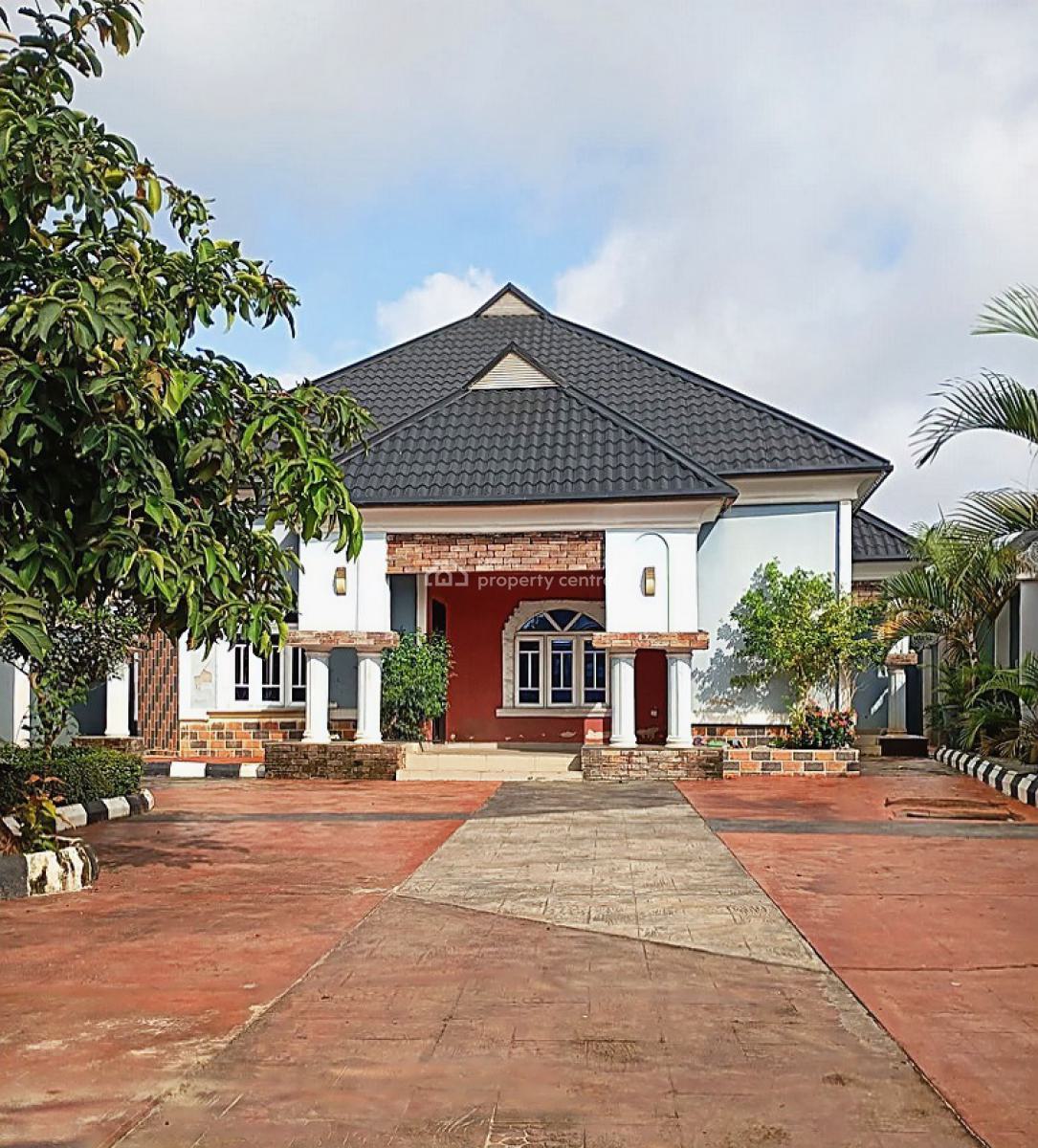 3 Bedroom Home with Gate House, Alakahia, Near Uniport, Port Harcourt, Rivers, Detached Bungalow for Sale