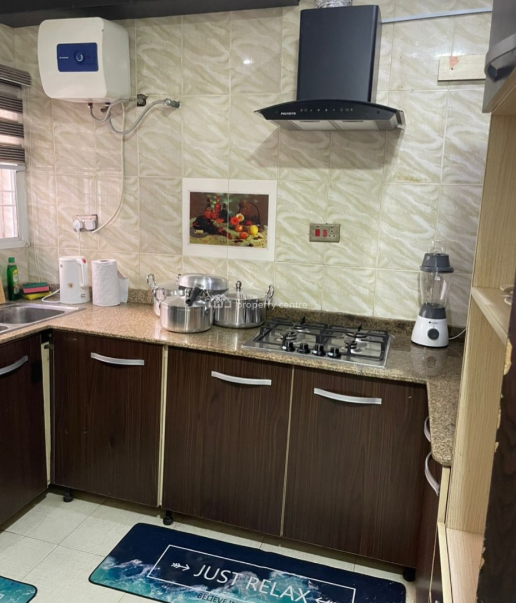 Furnished & Fully Service 3bedroom Flat at Lekki Phase 1, Lekki Phase 1 By Ren, Lekki Phase 1, Lekki, Lagos, House for Rent