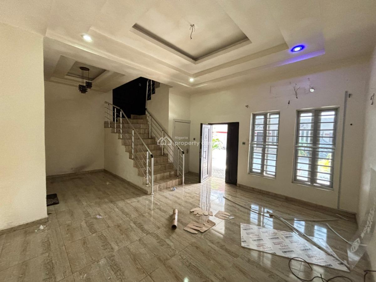 Spacious 4bedroom Terrace Duplex with Bq at Orchid Road, Orchid Road Lekki By Chi Chi Restaurant, Lekki, Lagos, Terraced Duplex for Rent
